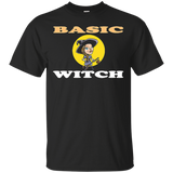 Halloween Basic Witch T-shirt Funny Pumpkin Lovers Gift Tee_black