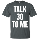 talk 30 to me t shirt_Black