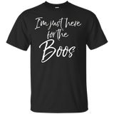 I'm Just Here For The Boos Shirt Funny Halloween Costume Tee