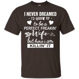 Perfect Freakin' Wife T-Shirt_Black