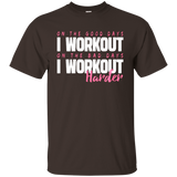 On The Good Days I Workout T Shirt_Black