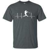 Cricket Heartbeat Tee Shirts_black=