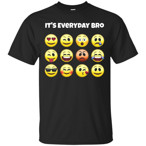 Its Everyday Bro Shirt For Kids, Emoji Boy Shirt