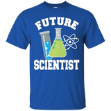 Future Scientist Stem Science Love Costume T-shirt_black=