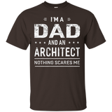 I'm A Dad And Architect T-shirt For Men Father Funny Gift
