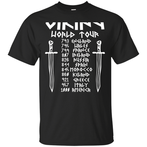 The Viking World Tour T-Shirt_Black