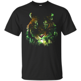 Tiger Jungle Cat T-shirt_Black