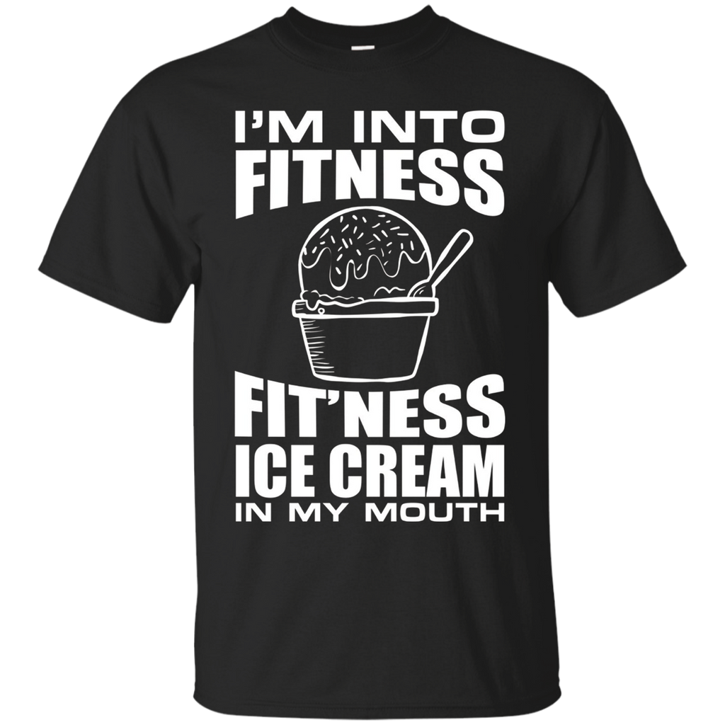 I'm Into Fitness Ice Cream In My Mouth Fun Exercise