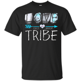 Teacher T Shirts First Grade - Love My First Grade Tribe Tee_Black