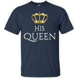 Womens Her King and His Queen Shirts Matching Couple Outfits_Black