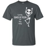 Little Skeleton On The Way T-shirt Skeleton Baby Lover_black=