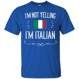 I'm Not Yelling I'm Italian Shirt, Funny Italy