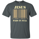 Jesus Bar Code Paid In Full Christian Faith Printed