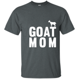 Womens Goat Mom Funny Goat T-Shirt - Goat Mother Shirt_Navy