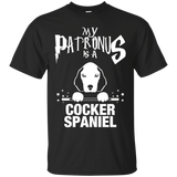 My Patronus Is A Cocker Spaniel T-Shirt_Black
