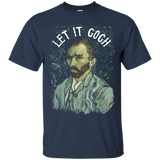 Let It Gogh Artist T Shirt - Vincent Van Gogh Funny Graphic