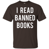 I Read Banned Books T Shirt - Funny Readers Reading Gift Tee_black=