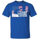 I Stand For The National Anthem T-shirt_black