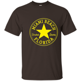 MIAMI BEACH - FLORIDA United States USA T-Shirt Relaxed Fit_Navy