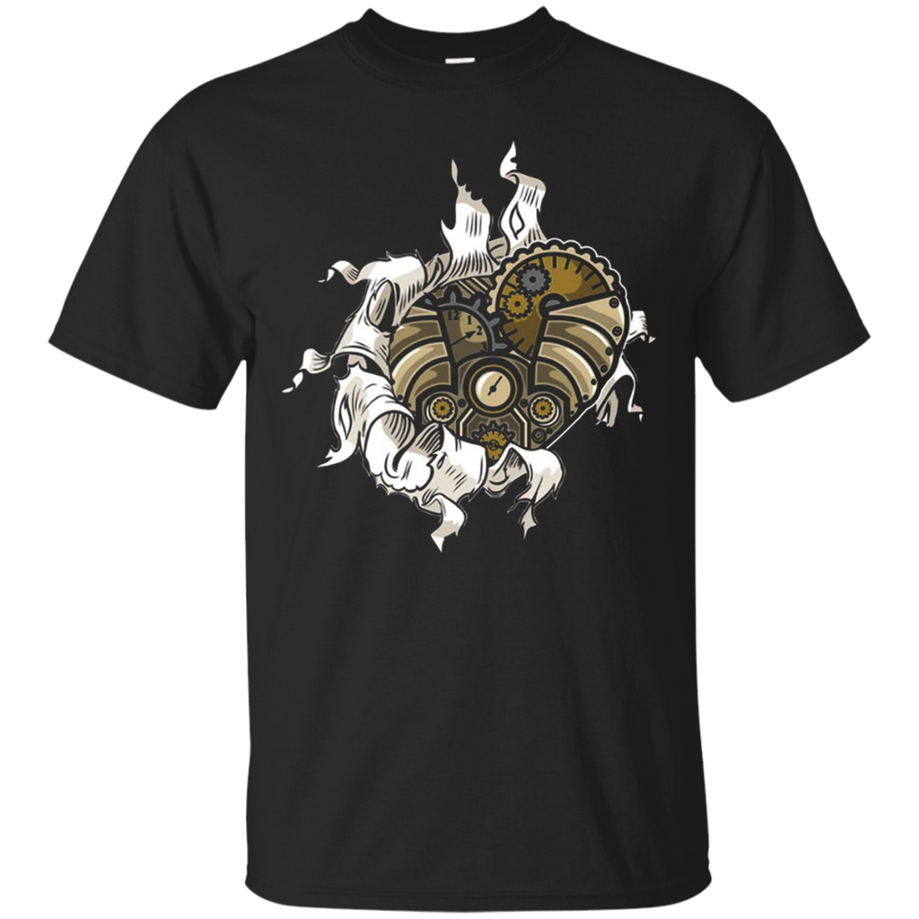 Love Steampunk Shirt Clockwork Heart Steampunk
