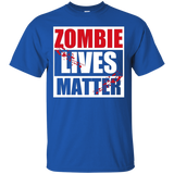 Zombie Lives Matter Funny Zombie T-shirt_black=