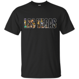 Straight Outta Las Vegas Skyline T-shirt_Black