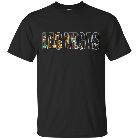 Straight Outta Las Vegas Skyline T-shirt_Black