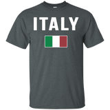 Italy T-shirt Italian National Country Flag Tee Italia
