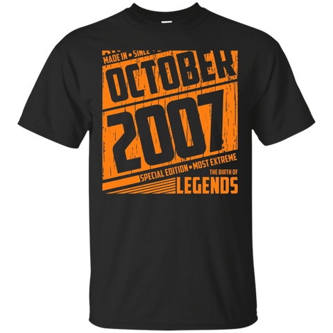 Legends Queens Vintage Retro Made In October 2007 10th