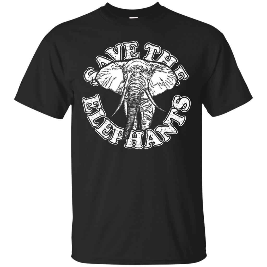Save The Elephants Shirt_Black