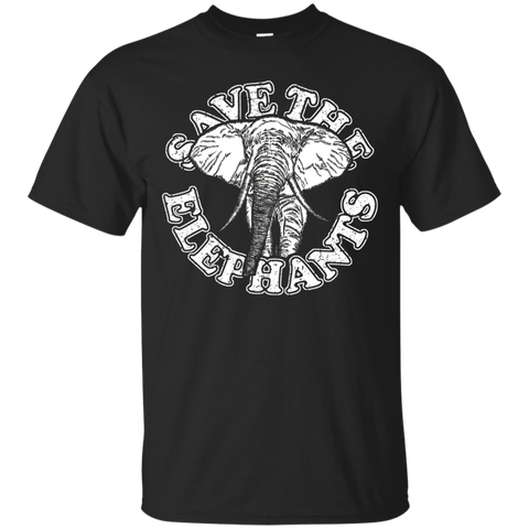 Save The Elephants Shirt_Black