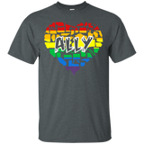 Lgbt Gay Pride Ally Heart