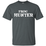 Frog Hunter T Shirt For Men, Women, Kids_black=