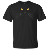 Cat Face Shirt Halloween Costume Gift_black=