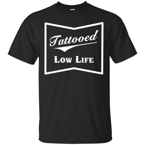 W- Tattooed Low Life T-Shirt_Black