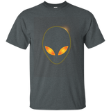 Total Solar Eclipse Alien Head Glowing Shirt_Asphalt