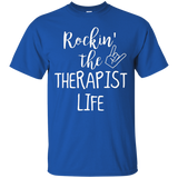 Rockin the therapist Life T-Shirt_Black