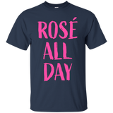 Rose All Day Wine Tasting T-Shirt_Black