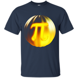 Punny Geeky Halloween T Shirt - Pumpkin Pi Pun Costume Tee_Black