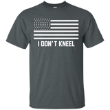 I Don't Kneel - National Anthem T-shirt_black