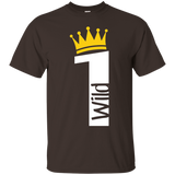 Wild One Native Baby Funny 1st Birthday Matching Shirt_black=