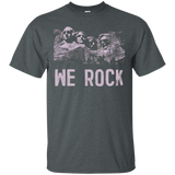 We Rock Mount Rushmore T-Shirt - Presidents Sculpture Tee_Black