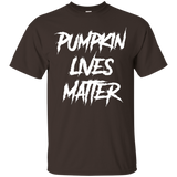 Pumpkin Lives Matter Happy Halloween Tshirt_Black