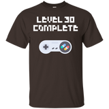 Level 30 Complete Shirt Funny Video Games 30th Birthday Tee