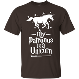 My Patronus is a Unicorn T-Shirt_Black