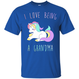 L Love Being A Grandma T-shirt - Funny Unicorn Grandma Tee