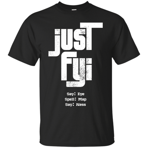 Say Eye Spell Map Say Ness Funny Sarcastic Teenager T Shirt_Black