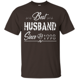 Mens 1st Wedding Anniversary Gift -best Husband Since 1998_black=