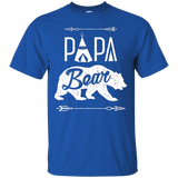 Papa Bear Mama Bear T-shirt - Funny Camping shirt_Black