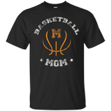 Womens Basketball mom shirt_Black